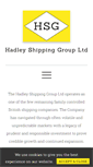 Mobile Screenshot of hadleyshipping.com